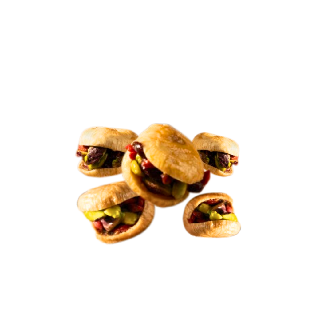 Σύκα γεμιστά με φυστίκι, goji, cranberries